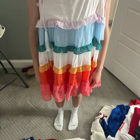 women’s dress size large very cute and colorful just to big - Picture 2 of 2